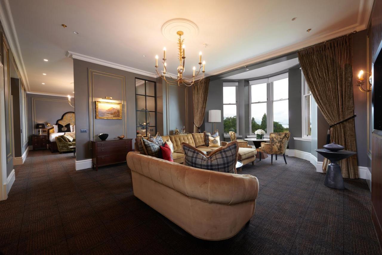 Cameron House on Loch Lomond Alexandria Exteriör bild The interior of the hotel